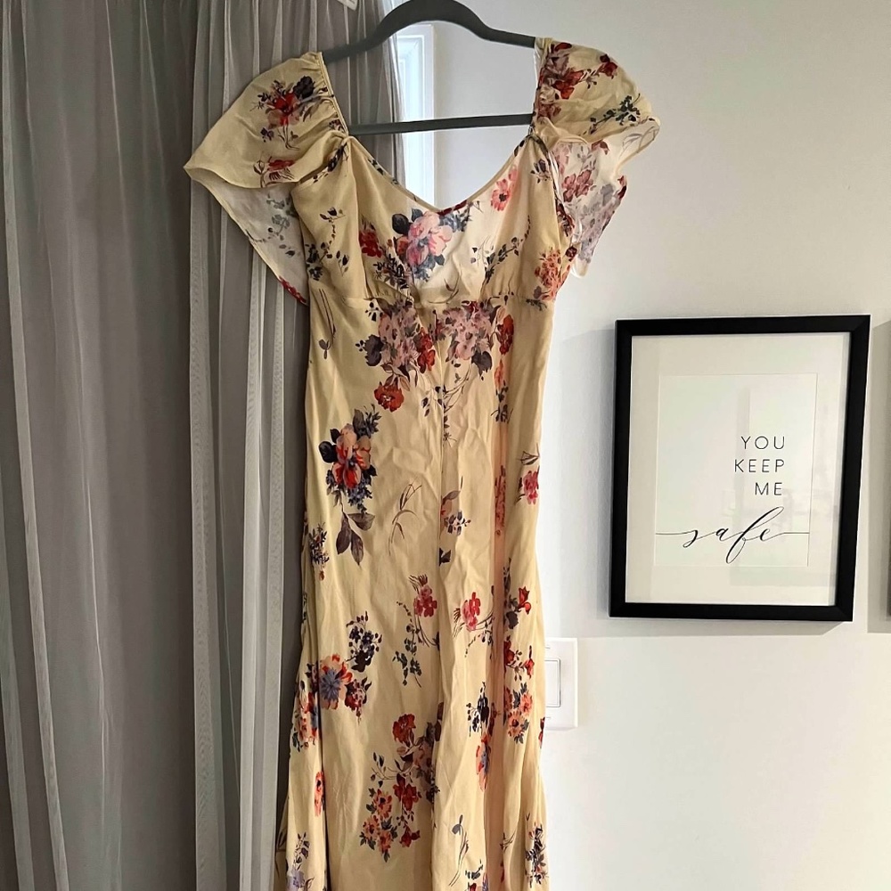 Zara floral dress